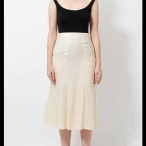 Linen Blend Skirt size 6 Larry Levine
